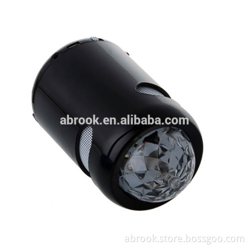 Hot sale rechargable led disco light speaker